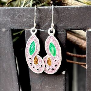 Meena Hand Painted Earrings